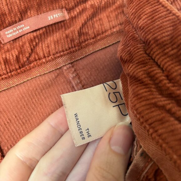 Anthropologie Pilcro The Wanderer Corduroy Distressed Pants - Picture 10 of 13
